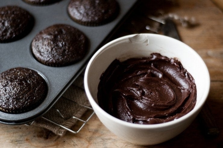 Creamy smooth chocolate frosting