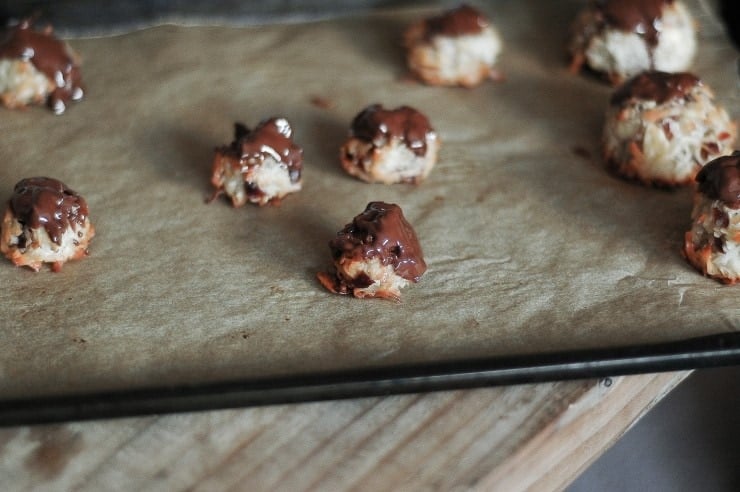 Cranberry and Almond Coconut Macaroons Recipe | sophisticatedgourmet.com