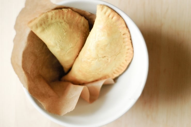 Homemade Jamaican Beef Patty recipe (Beef Patties) made with flaky and delicious pastry and a flavorful, spicy beef filling. | sophisticatedgourmet.com