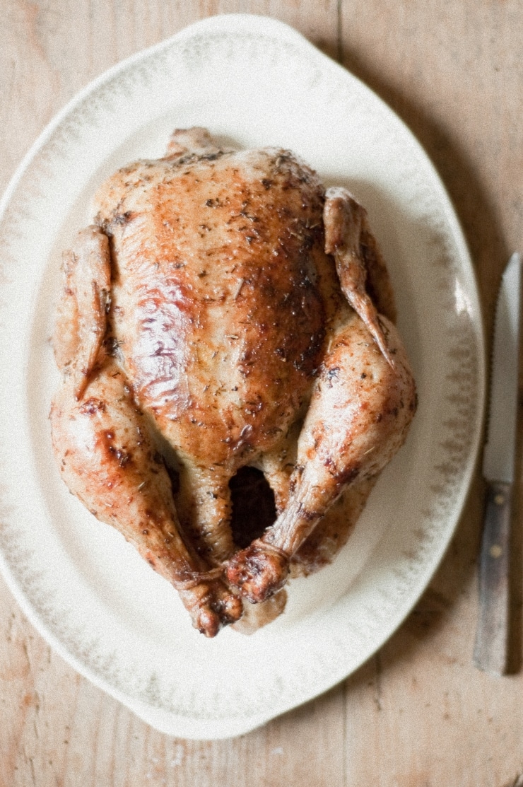 Lemon and Herb Roasted Chicken Recipe | sophisticatedgourmet.com