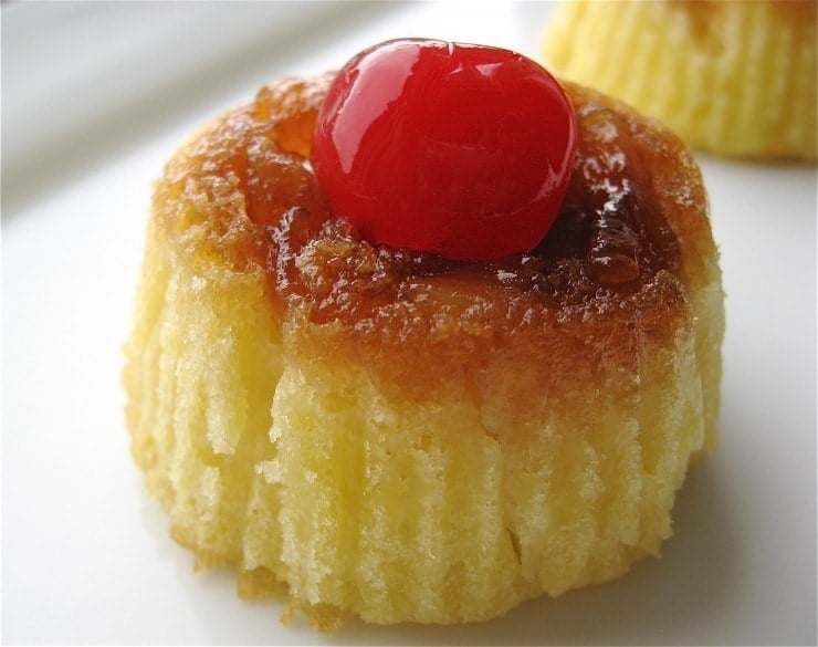 Mini Pineapple Upside-Down Cakes | sophisticatedgourmet.com