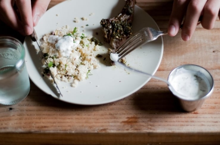 Pistachio, Mint & Spice Crusted Lamb Chops Recipe | sophisticatedgourmet.com