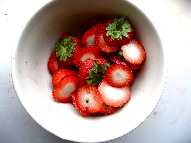 Strawberry Sorbet Recipe | sophisticatedgourmet.com