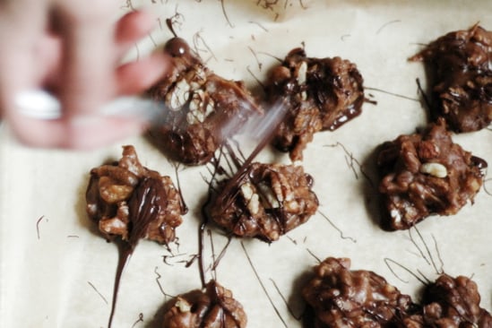 Walnut-Pecan Clusters Recipe | sophisticatedgourmet.com