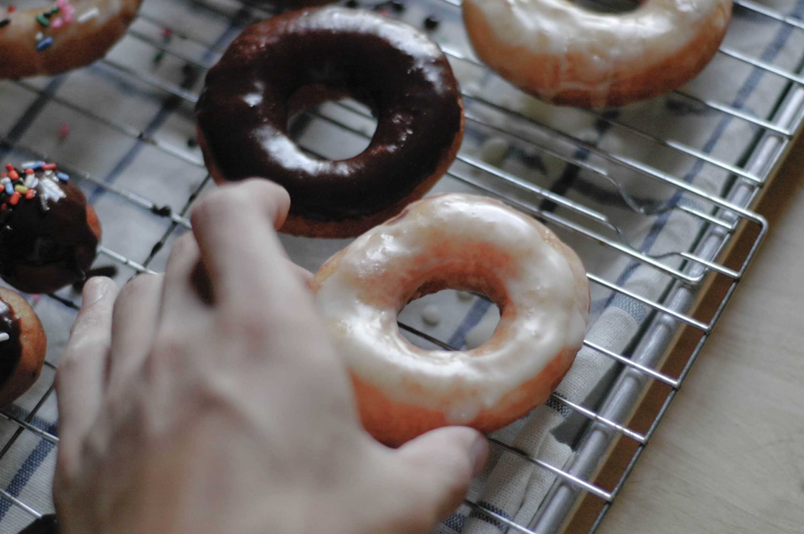 Glazed Doughnuts Recipe | Easy Homemade Glazed Donut Recipe 