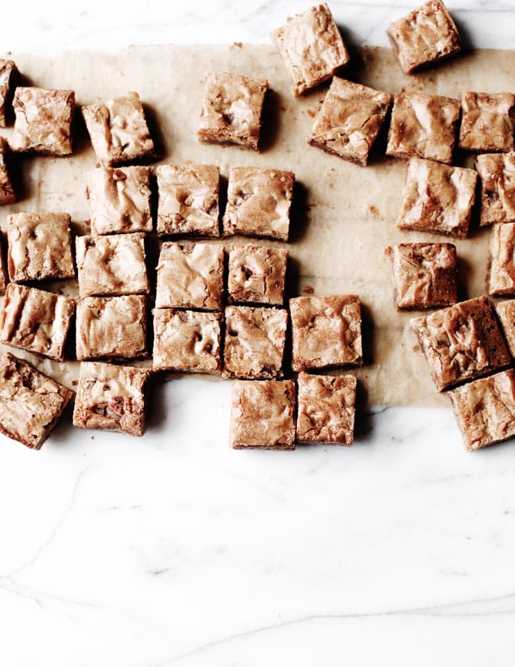 The most irresistible butterscotch-flavored blondies you'll ever make. All you need is one pan and basic pantry ingredients. | sophisticatedgourmet.com