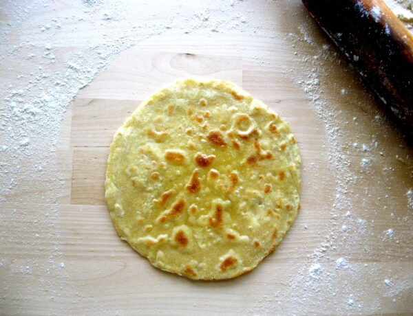 Parathas and Mango Chutney