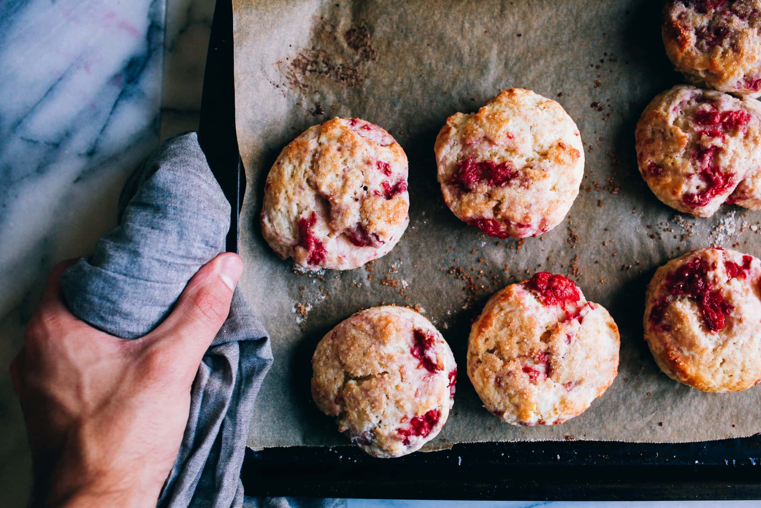 Raspberry Scones Recipe Easy Raspberry Scone Recipe