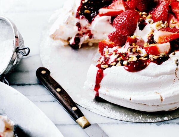 Strawberry Pavlova