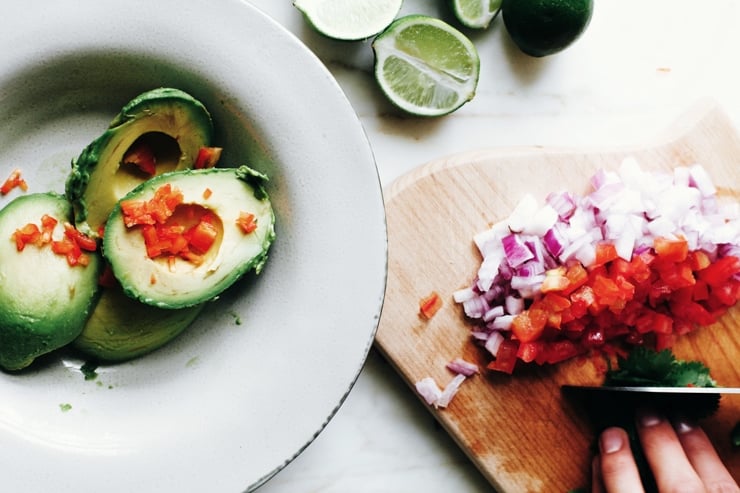 Prepping Guacamole