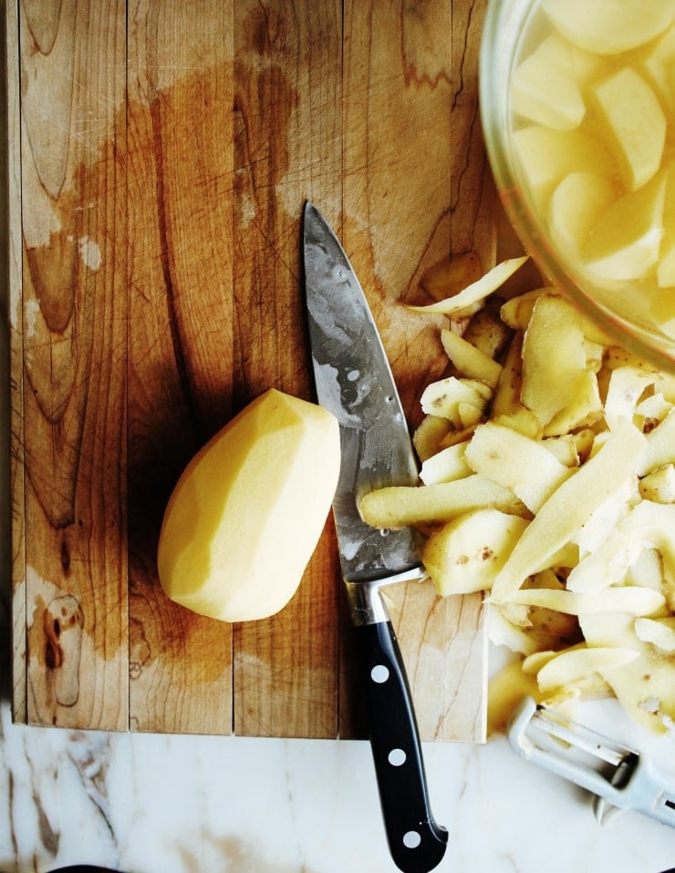 Peeling Potatoes