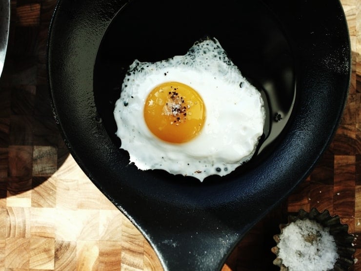 Fried Egg in Pan