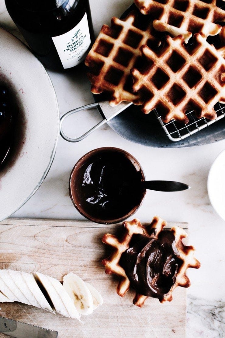 Homemade Belgian Waffles - Heather's Homemade Kitchen