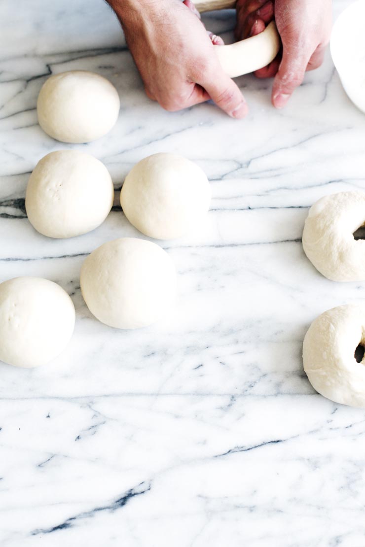 Shaping Dough for Bagels